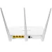 Маршрутизатор/ Tenda WiFi Router F3 (2.4GHz, Wlan 300Mbps, 802.11bgn+4xLAN RG45 10/100+1xWAN) 3x5dBi ext Antenna