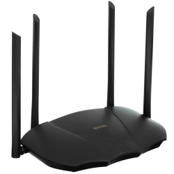 Маршрутизатор/ Tenda TX12 Двухдиапазонный гигабитный Wi-Fi 6 роутер AX3000, до 574 Мбит/с на 2,4 ГГц + до 2402 Мбит/с на 5 ГГц, LAN 2x1Гбит/с, WAN 1x1Гбит/с, 4 антенны