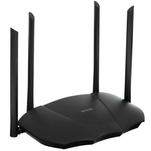 Маршрутизатор/ Tenda TX12 Двухдиапазонный гигабитный Wi-Fi 6 роутер AX3000, до 574 Мбит/с на 2,4 ГГц + до 2402 Мбит/с на 5 ГГц, LAN 2x1Гбит/с, WAN 1x1Гбит/с, 4 антенны