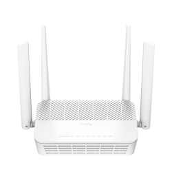 Маршрутизатор CUDY AX3000 Gigabit Wi-Fi 6 Mesh Router Dual Band, Chipset MT7981BA+MT7976CN+MT7531AE, 802.11ax/ac/a/b/g/n, 2402Mbps at 5GHz + 574Mbps at 2.4GHz, 5 x 10/100/1000Mbps Ports, 4 x 5dBi fixed antennas, WiFi router/AP/ Repeater/WISP Mode, PPTP/L2