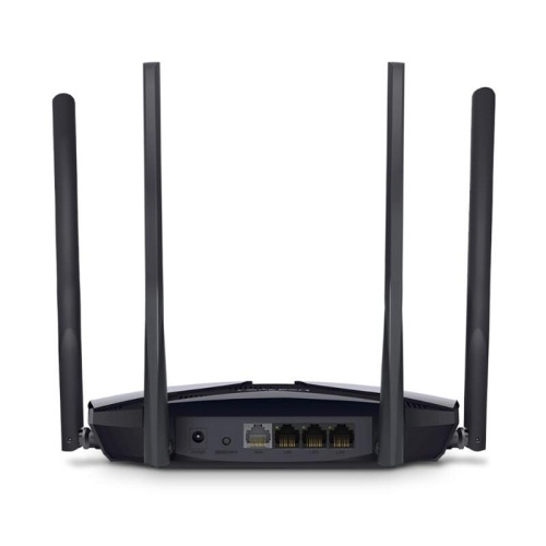 Маршрутизатор/ AX3000 Dual-Band Wi-Fi 6 Router, 574 Mbps at 2.4 GHz + 2402 Mbps at 5 GHz, 4x Fixed External Antennas, 3x Gigabit LAN Ports, 1x Gigabit WAN Port