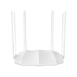 Маршрутизатор/ Tenda WiFi Router AC5 (WLAN 867 Mbps, Dual-band 2.4GHz+5.1GHz, 802.11ac+3xLAN RG45 10/1000+1xWAN GBL) 4x 5dBi ext Antenna