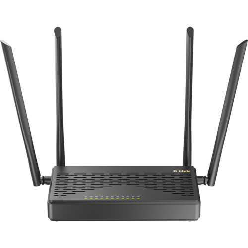 маршрутизатор/ DIR-825/GFRU AC1200 Wi-Fi Router, 1000Base-X SFP WAN, 4x1000Base-T LAN, 4x5dBi external antennas, USB port, 3G/LTE support