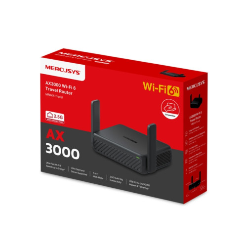 Маршрутизатор/ AX3000 Wi-Fi 6 Travel Router