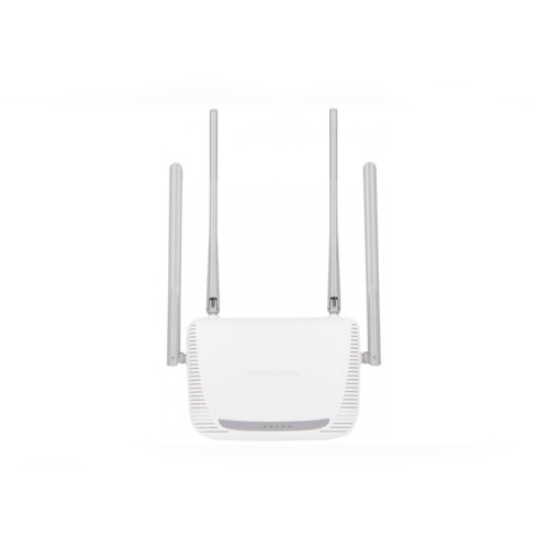 Маршрутизатор/ N300 Wi-Fi router, 2.4 GHz, 1 WAN port 10/100Mbps + 3-port LAN 10/100 Mbps, 4 fixed antenna