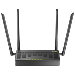 маршрутизатор/ DIR-825/GFRU AC1200 Wi-Fi Router, 1000Base-X SFP WAN, 4x1000Base-T LAN, 4x5dBi external antennas, USB port, 3G/LTE support