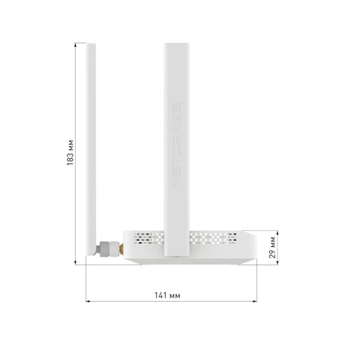 Маршрутизатор/ Netcraze Explorer 4G Интернет-центр с модемом 4G, Mesh Wi-Fi 5 AC1200 и 4-портовым Smart-коммутатором