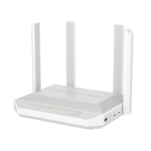 Маршрутизатор/ Netcraze Hopper 4G+ Гигабитный интернет-центр с модемом 4G+, двумя слотами для SIM-карт, Mesh Wi-Fi 6 AX3000, 5-портовым Smart-коммутатором и многофункциональным портом USB 3.0