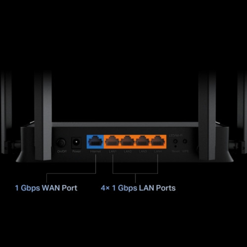 Роутер беспроводной TP-Link Archer BE220 BE3600 10/100/1000BASE-TX черный Роутер беспроводной TP-Link Archer BE220 BE3600 10/100/1000BASE-TX черный