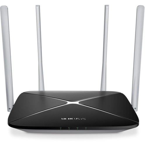 Маршрутизатор/ AC1200 dual Band Wi-Fi router, 1 WAN 10/100 Mbps + 3 LAN 10/100 Mbps, 4 fixed antennas