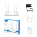 Маршрутизатор/ AC1200 Dual Band Wi-Fi Router, Chipset MediaTek, 802.11ac/a/b/g/n, 867Mbps at 5GHz + 300Mbps at 2.4GHz, 5 x10/100Mbps Ports, WiFi router/AP/ Repeater/WISP Mode,4  5dBi fixed antennas, WPA3, Guest network, WPS, DDNS, VPN Client, IPv6,TR069/T