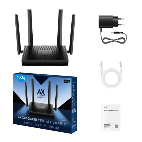 Маршрутизатор/ AX3000 Gigabit Wi-Fi 6 Mesh Router