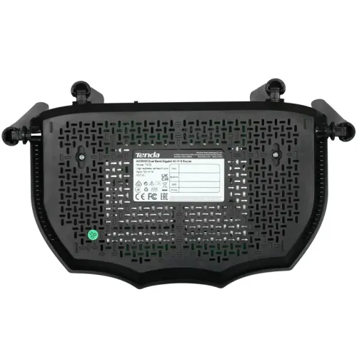 Маршрутизатор/ Tenda TX12 Двухдиапазонный гигабитный Wi-Fi 6 роутер AX3000, до 574 Мбит/с на 2,4 ГГц + до 2402 Мбит/с на 5 ГГц, LAN 2x1Гбит/с, WAN 1x1Гбит/с, 4 антенны