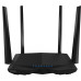 Маршрутизатор Tenda AC6 Двухдиапазонный WiFi роутер AC1200 до 300 Мбит/с на 2,4 ГГц + до 867 Мбит/с до 5 ГГц, LAN 3x100 Мбит/с, WAN 1x100 Мбит/с, 4*5dBi антенны
