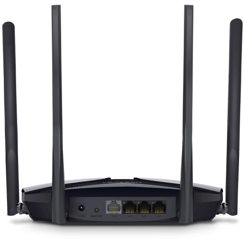 Маршрутизатор/ AX1800 Dual-Band Wi-Fi 6 Router, 4× Fixed External Antennas, 3× Gb LAN Ports, 1× Gb WAN Port