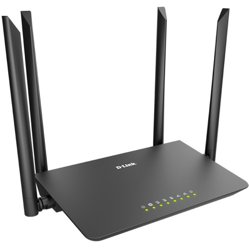 Маршрутизатор/ AC1200 Wi-Fi Router, 100Base-TX WAN, 3x100Base-TX LAN, 4x5dBi external antennas