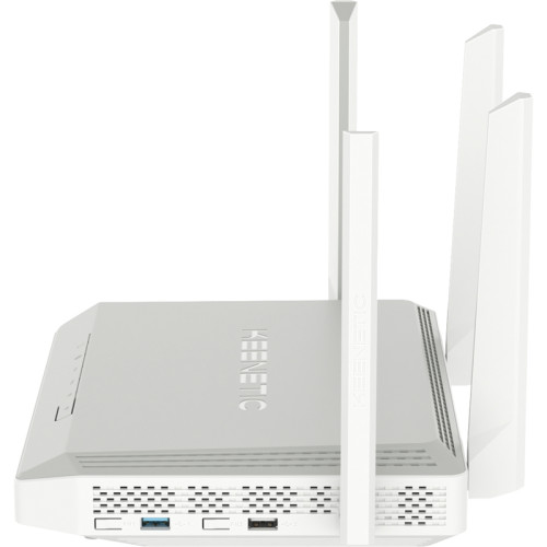 Маршрутизатор/ Keenetic Peak Гигабитный интернет-центр с двухдиапазонным Mesh Wi-Fi AC2600, двухъядерным ARM-процессором, 10-портовым коммутатором Smart Pro, портами SFP, USB 3.0 и 2.0