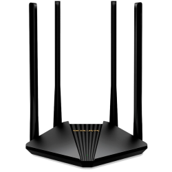 AC1200 Dual-Band Wi-Fi Gigabit Router, 4? Fixed External Antennas, 2? Gb LAN Ports, 1? Gb WAN Port