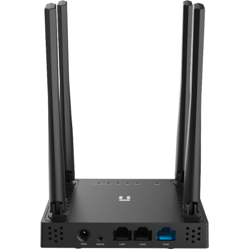 Роутер беспроводной Netis N4 AC1200 10/100BASE-TX черный