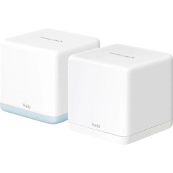 Бесшовный Mesh роутер Mercusys Halo H32G(2-pack) AC1200 100/1000/10000BASE-T белый (упак.:2шт)