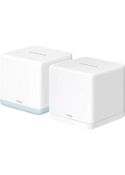 Бесшовный Mesh роутер Mercusys Halo H32G(2-pack) AC1200 100/1000/10000BASE-T белый (упак.:2шт)