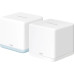 Бесшовный Mesh роутер Mercusys Halo H32G(2-pack) AC1200 100/1000/10000BASE-T белый (упак.:2шт) Бесшовный Mesh роутер Mercusys Halo H32G(2-pack) AC1200 100/1000/10000BASE-T белый (упак.:2шт)