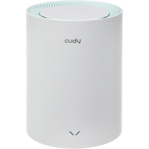 Бесшовный Mesh роутер Cudy M1500 (M1500(2-PACK)) AX1500 10/100/1000BASE-TX белый (упак.:2шт)