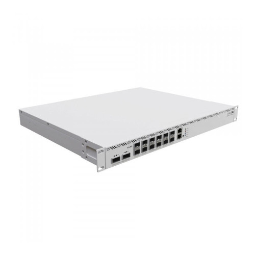 Маршрутизатор/ CCR2216-1G-12XS-2XQ Cloud Core Router with Amazon Annapurna Labs Alpine v3 AL73400 CPU (16-cores, 2GHz per core) and Marvell Prestera Aldrin2 switch-chip, 16GB RAM, 2x100G QSFP cages, 14x25G SFP28 cages, 1xGbit LAN, 2xM.2 SATA slots, Router Маршрутизатор/ CCR2216-1G-12XS-2XQ Cloud Core Router with Amazon Annapurna Labs Alpine v3 AL73400 CPU (16-cores, 2GHz per core) and Marvell Prestera Aldrin2 switch-chip, 16GB RAM, 2x100G QSFP cages, 14x25G SFP28 cages, 1xGbit LAN, 2xM.2 SATA slots, Router