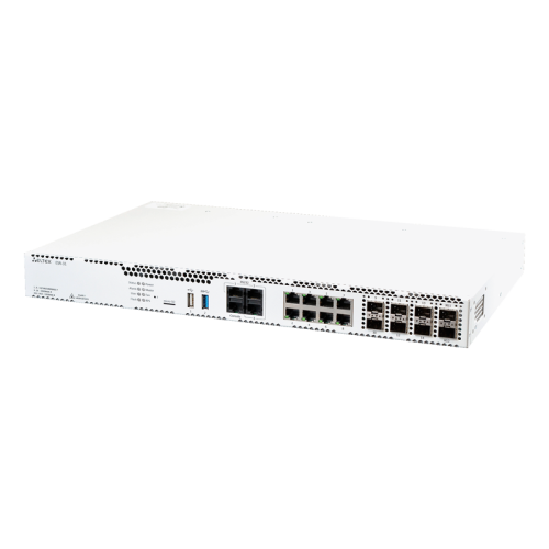 Сервисный маршрутизатор ESR-31: 8xEthernet 10/100/1000BASE-T; 6xEthernet 1000BASE-X SFP, 2xEthernet 10GBASE-R SFP+, 1xRS-232 (RJ-45), 3xSerial (RS-232), 1xUSB 2.0, 1xUSB 3.0, 1 слот для SD-карт, 2 слота для модулей питания