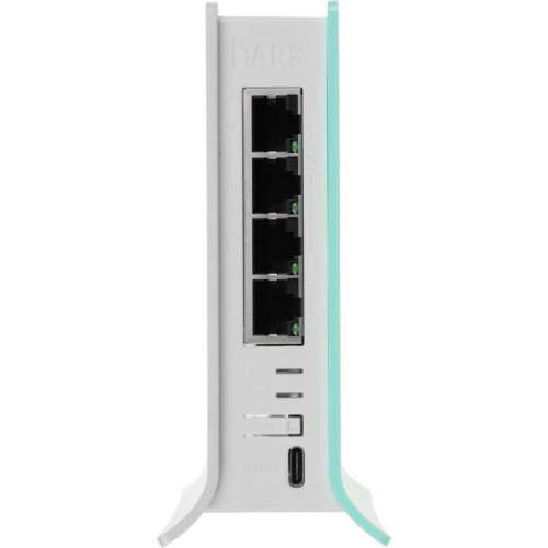 Роутер беспроводной MikroTik hAP ax lite (L41G-2AXD) AX600 10/100/1000BASE-TX голубой Роутер беспроводной MikroTik hAP ax lite (L41G-2AXD) AX600 10/100/1000BASE-TX голубой