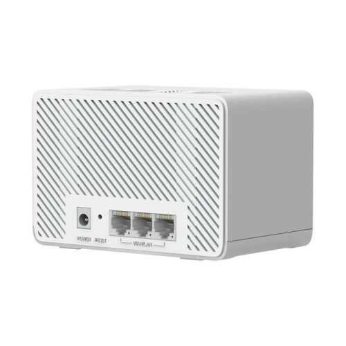 Бесшовный Mesh роутер Mercusys Halo H25BE (HALO H25BE(3-PACK)) BE3600 10/100/1000BASE-TX белый (упак.:3шт)