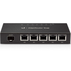 Маршрутизатор/ Compact but powerful router sporting (5) Gigabit RJ45 ports with passive PoE support and an SFP port