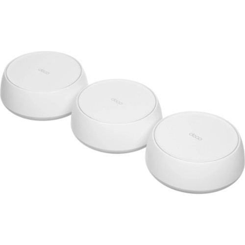 Бесшовный Mesh роутер TP-Link Deco BE25 (DECO BE25(3-PACK)) BE3600 100/1000/2500BASE-T белый (упак.:3шт)