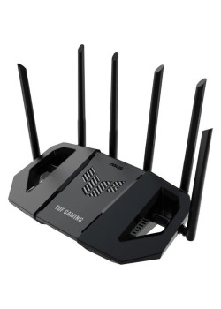 Роутер беспроводной Asus TUF-BE6500 BE6500 100/1000/2500BASE-T черный