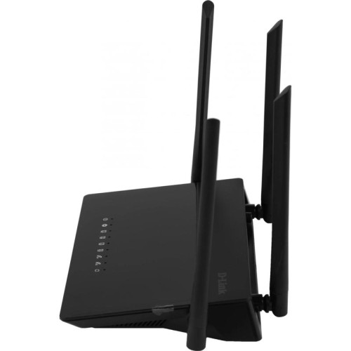 Роутер беспроводной D-Link DIR-841/RU/A1 AC1200 10/100/1000BASE-TX черный