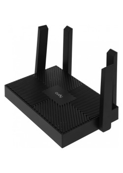 Маршрутизатор/ AX1500 Gigabit Dual Band Wi-Fi 6 Router, Chipset Realtek, 802.11ax/ac/a/b/g/n, 1201Mbps at 5GHz +300Mbps at 2.4GHz, 4 x 10/100/1000Mbps Ports, WPA3, 4 x 5dBi fixed antennas