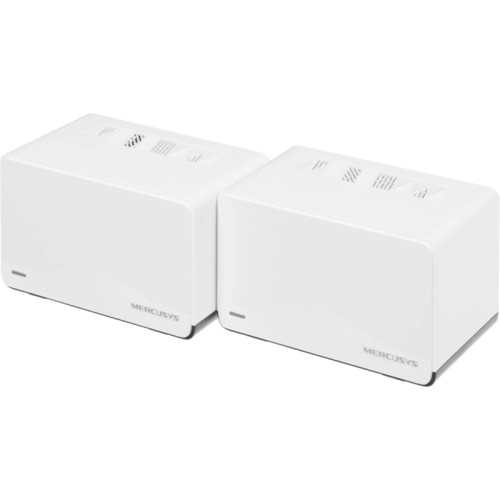 Бесшовный Mesh роутер Mercusys Halo H27BE (HALO H27BE(2-PACK)) BE3600 10/100/1000BASE-TX белый (упак.:2шт) Бесшовный Mesh роутер Mercusys Halo H27BE (HALO H27BE(2-PACK)) BE3600 10/100/1000BASE-TX белый (упак.:2шт)
