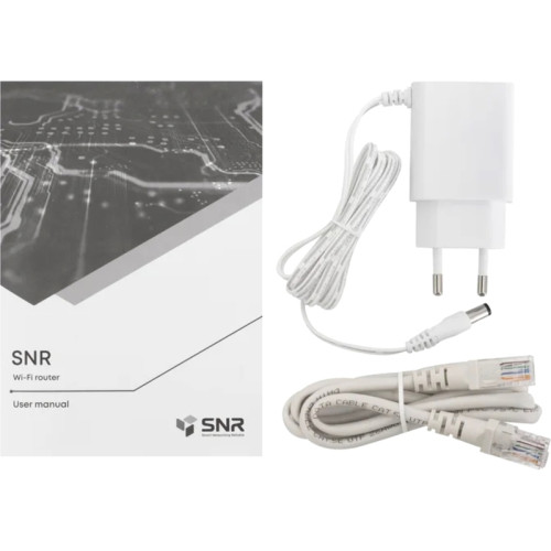 Бесшовный Mesh роутер/ Wi-Fi mesh роутер SNR AX3000, 802.11a/b/g/n/ac/ax,1x2.5GE, 1xGE RJ45