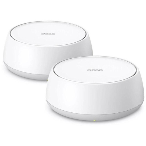 Бесшовный Mesh роутер TP-Link Deco BE25 BE5000 100/1000/2500BASE-T белый (упак.:2шт)