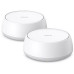 Бесшовный Mesh роутер TP-Link Deco BE25 BE5000 100/1000/2500BASE-T белый (упак.:2шт)