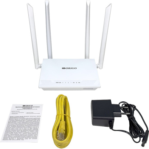 Маршрутизатор Origo AC1200 (OWR1240ACG/A1A) AC1200 10/100/1000BASE-T белый