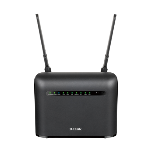 Беспроводной двухдиапазонный LTE маршрутизатор/ Беспроводной двухдиапазонный LTE маршрутизатор AC1200 Wave 2, 1x1000Base-T WAN, 3x1000Base-T LAN, 1хSIM, 2 внешние LTE-антенны