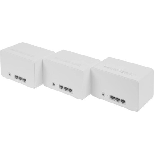 Бесшовный Mesh роутер Mercusys Halo H80X(3-pack) AX3000 10/100/1000BASE-TX белый (упак.:3шт)