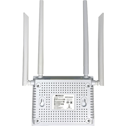 Маршрутизатор Origo AC1200 (OWR1240ACG/A1A) AC1200 10/100/1000BASE-T белый