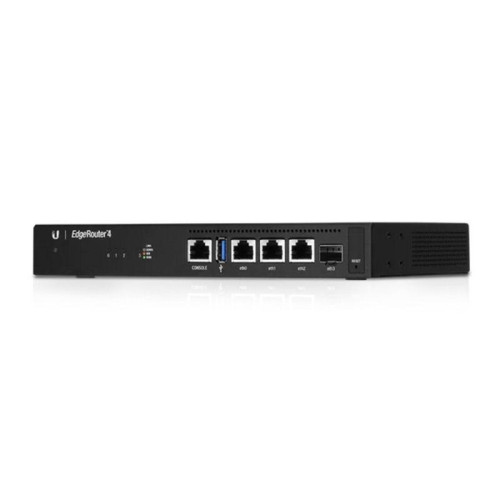Маршрутизатор Ubiquiti EdgeRouter  ER-4  маршрутизатор 4 ядра (1 ГГц), 3х 1G RJ45, 1х SFP, (020657)