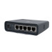 Маршрутизатор/ hAP ac lite TC Dual-Concurrent 2.4/5GHz AP, 802.11ac, Five Ethernet ports, PoE-out on port 5, USB for 3G/4G support, universal tower case