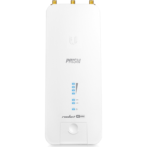 Точка доступа Wi-Fi Ubiquiti Rocket 5AC PRISM Gen2  RP-5AC-Gen2  Ubiquiti точка доступа 5 ГГц, PtMP/PtP, airMAX ac, 2x RP-SMA,  RP-5AC-Gen2  фильтры airPrism, GPS Sync (020268) {10}