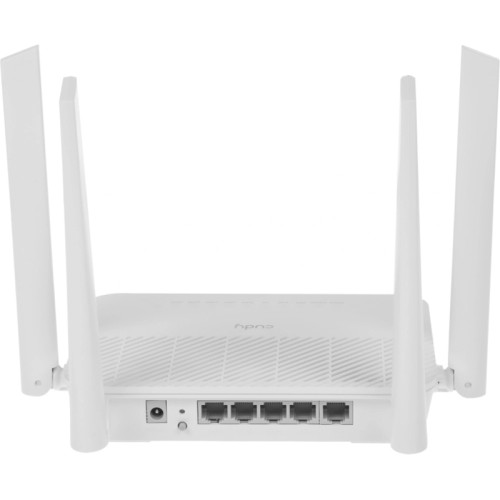 Маршрутизатор CUDY AX3000 Gigabit Wi-Fi 6 Mesh Router Dual Band, Chipset MT7981BA+MT7976CN+MT7531AE, 802.11ax/ac/a/b/g/n, 2402Mbps at 5GHz + 574Mbps at 2.4GHz, 5 x 10/100/1000Mbps Ports, 4 x 5dBi fixed antennas, WiFi router/AP/ Repeater/WISP Mode, PPTP/L2 Маршрутизатор CUDY AX3000 Gigabit Wi-Fi 6 Mesh Router Dual Band, Chipset MT7981BA+MT7976CN+MT7531AE, 802.11ax/ac/a/b/g/n, 2402Mbps at 5GHz + 574Mbps at 2.4GHz, 5 x 10/100/1000Mbps Ports, 4 x 5dBi fixed antennas, WiFi router/AP/ Repeater/WISP Mode, PPTP/L2