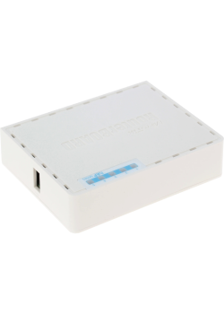 Роутер беспроводной MikroTik hAP (RB951UI-2ND) N300 10/100BASE-TX белый