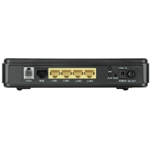 Шлюз VoIP/ 1-ports FXS RJ-11 ports,1 x 10/100 port (WAN), 4 10/100 (LAN) Wireless Internet Router with VoIP Gateway